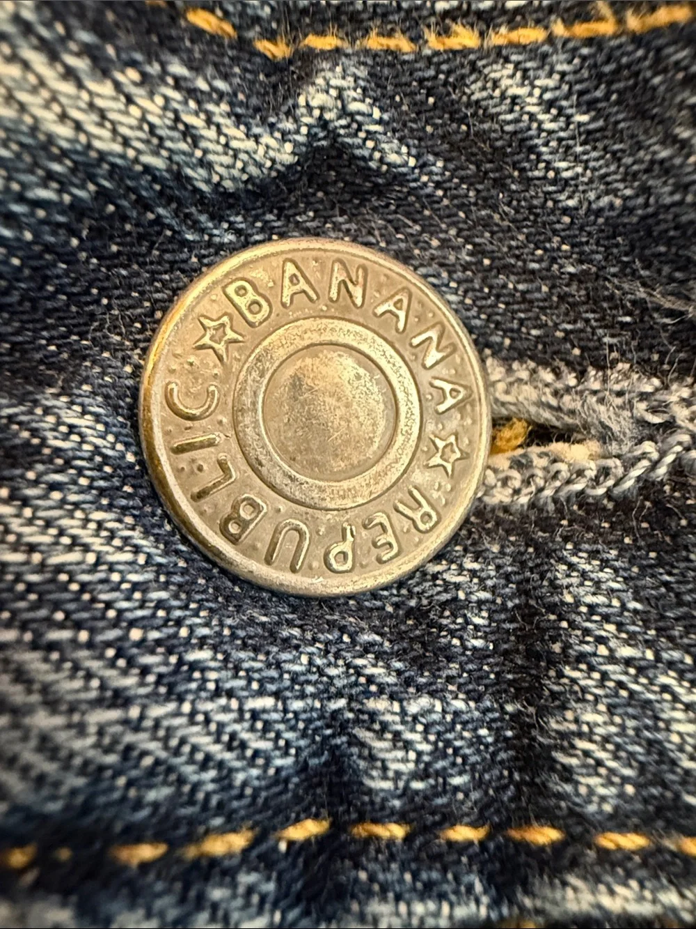 Vintage Y2K Banana Republic 078 Straight Leg Jeans 35x34 Fits 35x33 2004